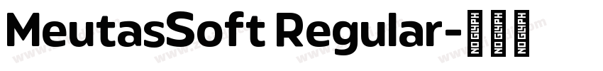 MeutasSoft Regular字体转换